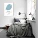 Quadro Fórmula Hormônio Testosterona 86x60 Filete Branco