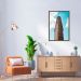 Quadro Flatiron Building New York 86x60 Caixa Marrom