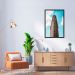 Quadro Flatiron Building New York 86x60 Caixa Preto