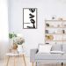 Quadro Frase All You Need is Love 43x30 Caixa Marrom