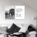 Quadro Frase Amor de Mãe 88x60 2-60x43 Filete Branco