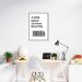 Quadro Frase Divertida Pagar Boletos 86x60 Filete Marrom