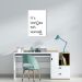 Quadro Frase Hermione It's LeviOsa 60x43 Caixa Branco