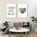 Quadro Frase O Amor esta no Lar 142x100 2-100x70 Caixa Marfim