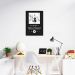Quadro Gênero Musical Clássica 43x30 Caixa Preto Preto