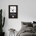 Quadro Gênero Musical Heavy Metal 60x43 Filete Marfim Preto
