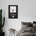 Quadro Gênero Musical Heavy Metal 86x60 Filete Marrom Preto
