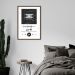 Quadro Gênero Musical Lo-Fi 100x70 Caixa Marrom Branco