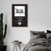 Quadro Gênero Musical Lo-Fi 100x70 Caixa Marrom Preto