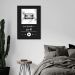 Quadro Gênero Musical Lo-Fi 100x70 Caixa Preto Preto