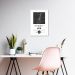 Quadro Gênero Musical MPB 60x43 Caixa Branco Branco