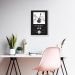Quadro Gênero Musical MPB 60x43 Caixa Branco Preto