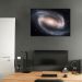 Quadro Galáxia Espiral NGC 1300 86x60 Filete Preto