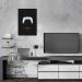 Quadro Gamer Glitch Controle PS Buttons 60x43 Caixa Preto
