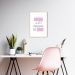 Quadro Girls just wanna be CEO 100x70 Filete Marfim