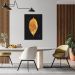 Quadro Gold Leaf 100x70 Caixa Preto