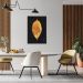 Quadro Gold Leaf 86x60 Filete Branco