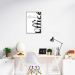 Quadro Home Office 86x60 Filete Marrom