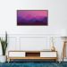 Quadro Horizonte Purple Mountain 86x43 Caixa Marrom
