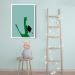 Quadro Infantil Cartoon Jacaré 60x43 Caixa Branco