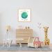 Quadro Infantil Welcome to the World 60x60 Caixa Marfim