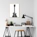 Quadro Instrumento Musical Guitarra 86x60 Filete Marfim