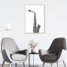 Quadro Instrumento Musical Saxone 100x70 Filete Marfim