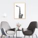 Quadro Instrumento Musical Saxone 43x30 Caixa Marfim