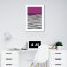 Quadro Linhas Abstratas 60x43 Filete Branco