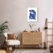 Quadro Matisse Blue Woman 86x60 Caixa Branco