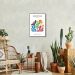 Quadro Matisse The Forms 100x70 Filete Marrom