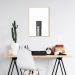 Quadro Microfone 100x70 Filete Marfim