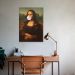 Quadro Mona Lisa Bola de Chiclete 100x70 Sem Moldura