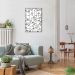 Quadro Mulheres Line Faces 86x60 Filete Marrom