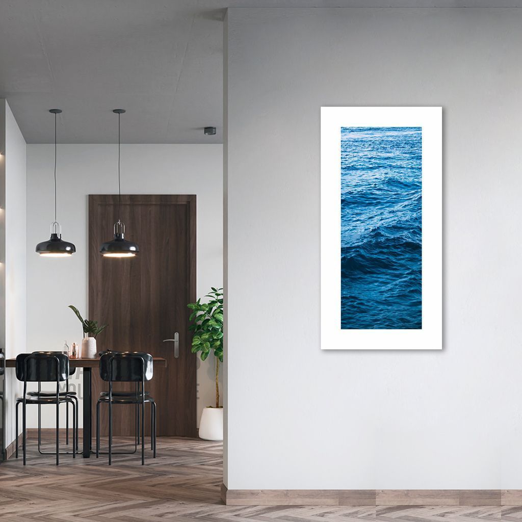 Quadro Oceano 86x43 Sem Moldura