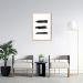 Quadro Pincelada Tripla 100x70 Caixa Marfim