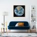 Quadro Planeta Terra 86x86 Caixa Marfim