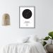 Quadro Signos do Zodíaco Câncer 60x43 Filete Preto