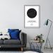 Quadro Signos do Zodíaco Capricórnio 86x60 Filete Preto