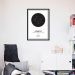 Quadro Signos do Zodíaco Gêmeos 86x60 Caixa Preto