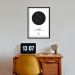 Quadro Signos do Zodíaco Leão 86x60 Caixa Preto