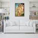Quadro The Birth of Venus Tattooed 86x60 Caixa Marrom