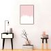 Quadro Tinta Rose 100x70 Filete Marrom