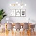 Quadro Trio Cozinha Divertida 214x100 3-100x70 Filete Marrom