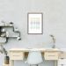 Quadro Trust the Process Colors 60x43 Caixa Marrom