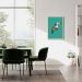 Quadro Tucano Geométrico 86x60 Caixa Marfim