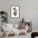 Quadro Vaso Boho 86x60 Caixa Preto