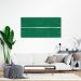 Quadro Verde Linha Minimalista 120x60 Sem Moldura