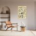 Quadro Vintage Artropodes 100x70 Filete Marfim
