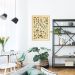 Quadro Vintage Cogumelos 100x70 Caixa Marfim